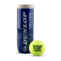 Padelio kamuoliukai Dunlop Fort Padel 3-tube