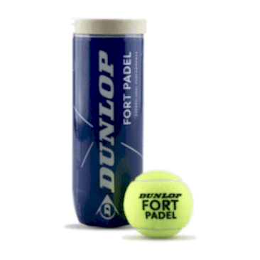 Padelio kamuoliukai Dunlop Fort Padel 3-tube