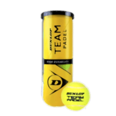 Padelio kamuoliukai Dunlop Team Padel 3-tube